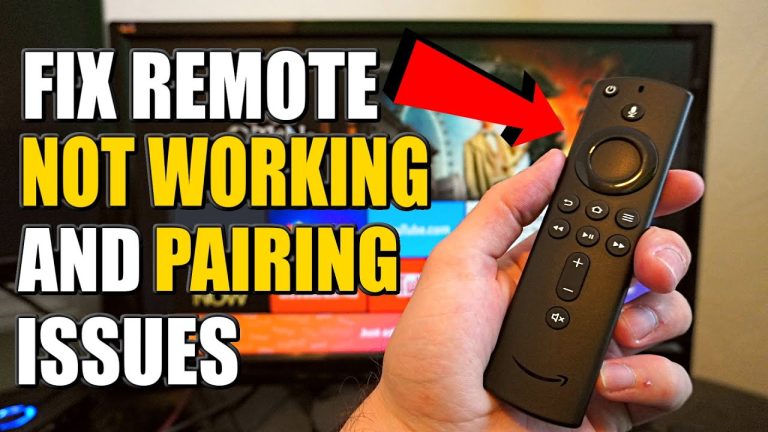 Troubleshooting the Firestick Remote: Fixing the Annoying Orange Blinking Light Issue