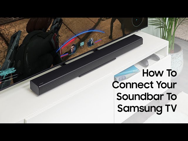 connect an LG TV to a Samsung Soundbar